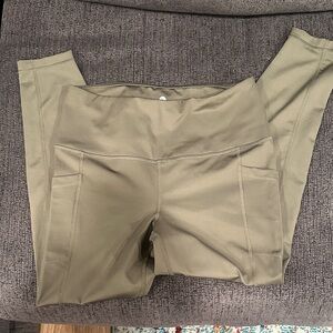 90 Degree By Reflex Sage Green Leggings